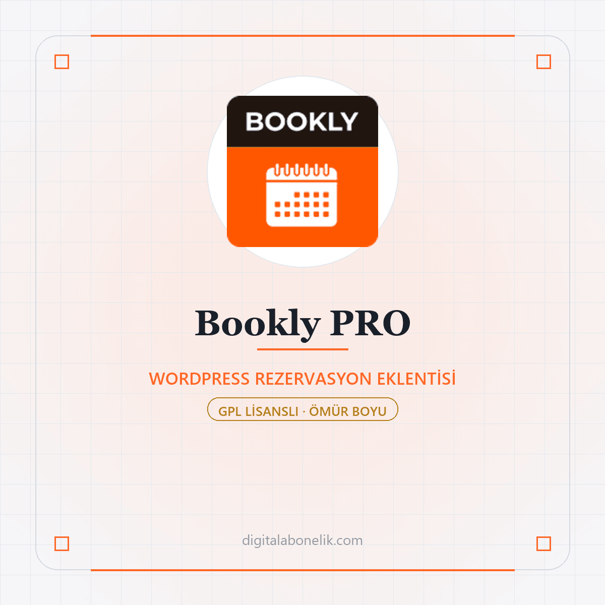 Bookly PRO WordPress Rezervasyon Eklentisi | Ömür Boyu Lisans Bookly PRO WordPress Rezervasyon Eklentisi | Ömür Boyu Lisans - DigitalAbonelik