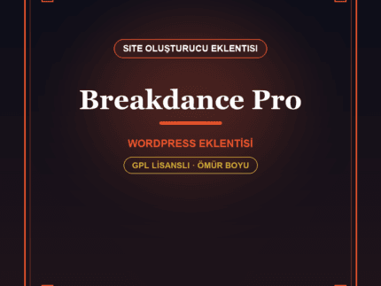 Breakdance Pro – WordPress Görsel Site Oluşturucu Eklentisi