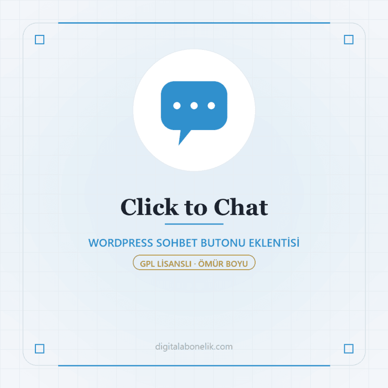 Click to Chat WP Plugin - DigitalAbonelik