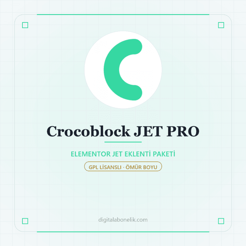 Crocoblock JET Plugin PRO - DigitalAbonelik