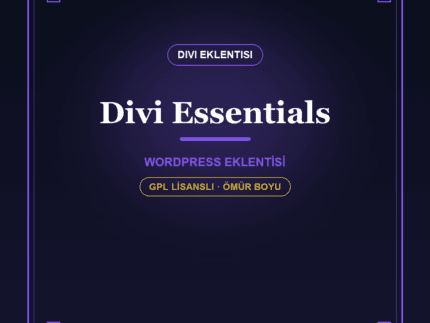 Divi Essential – Divi için Gelişmiş Modül & Efekt Paketi
