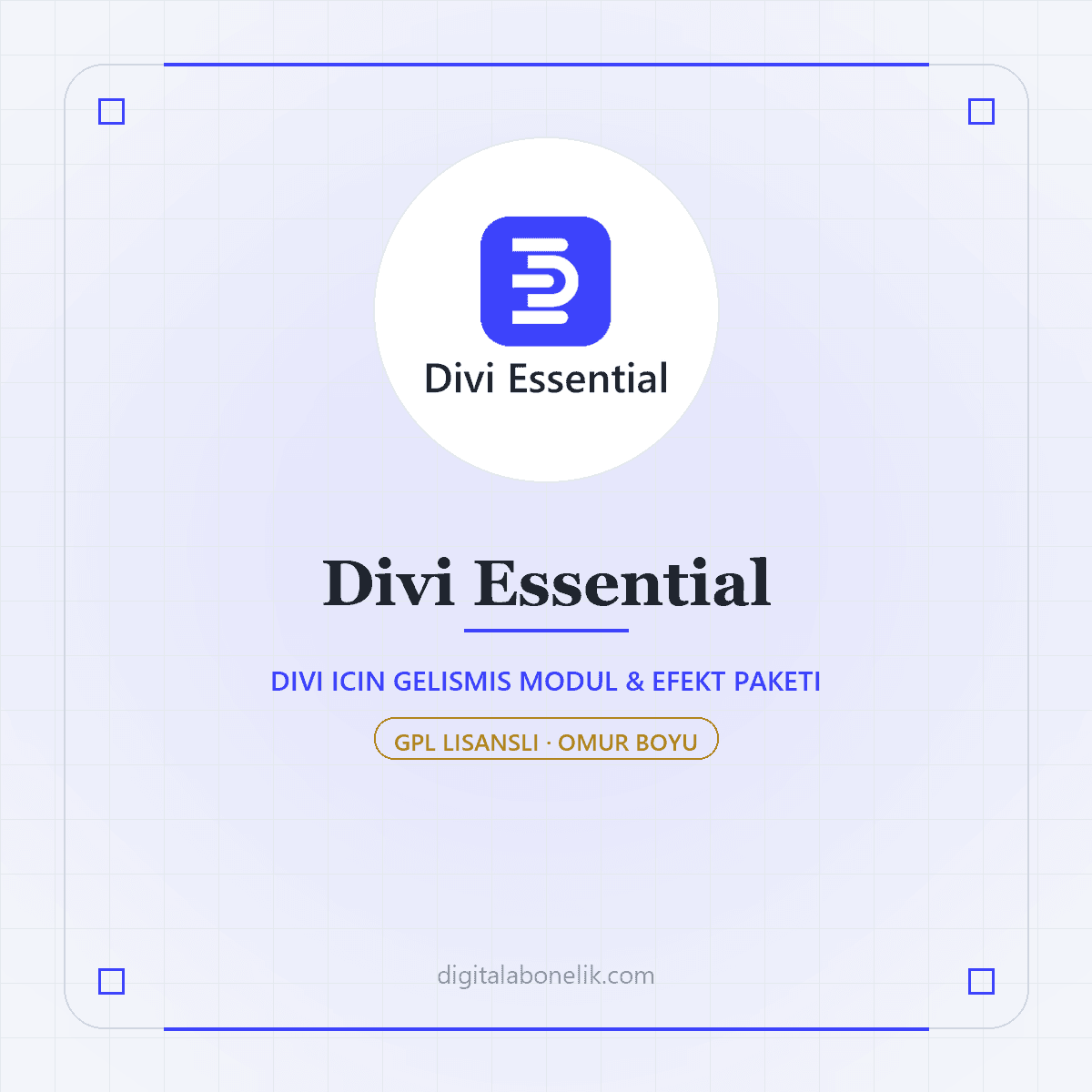 Divi Essential Divi Essential - DigitalAbonelik