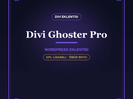 Divi Ghoster Pro – Divi White Label & Gizleme Eklentisi