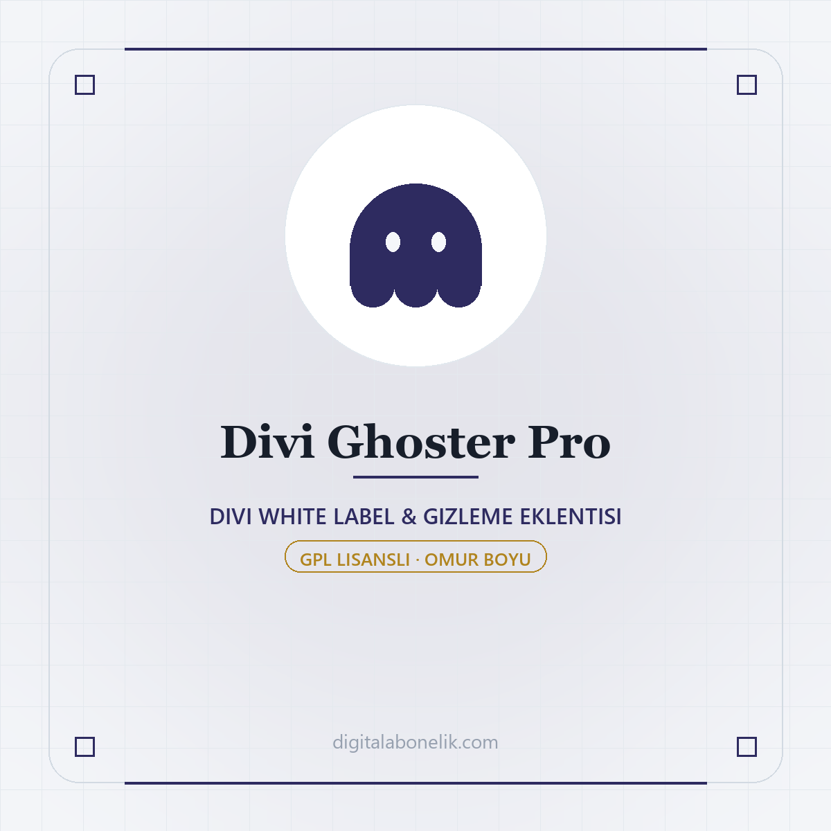 Divi Ghoster Pro Divi Ghoster Pro - DigitalAbonelik