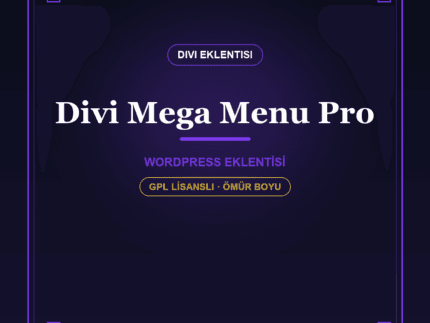 Divi Mega Menu Pro – Divi için Gelişmiş Menü Eklentisi