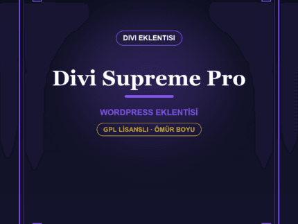 Divi Supreme Pro – Divi için Premium Modül Paketi