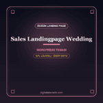 Sales Wedding – Düğün Davetiye & Satış Landing Page