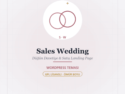 Sales Wedding - DigitalAbonelik