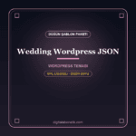 Wedding – Düğün WordPress JSON Şablon Paketi