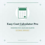 Easy Cost Calculator Pro - DigitalAbonelik