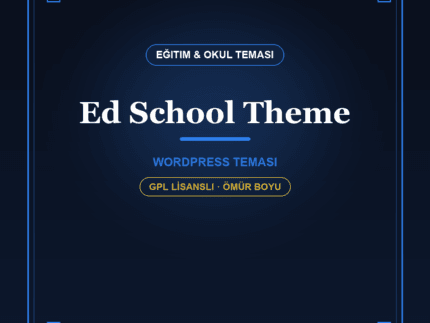 Ed School – Okul & Eğitim WordPress Teması