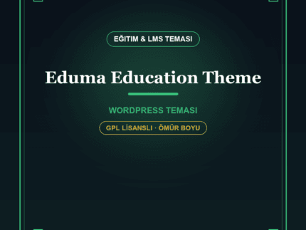 Eduma – LearnPress Uyumlu Eğitim & LMS Teması