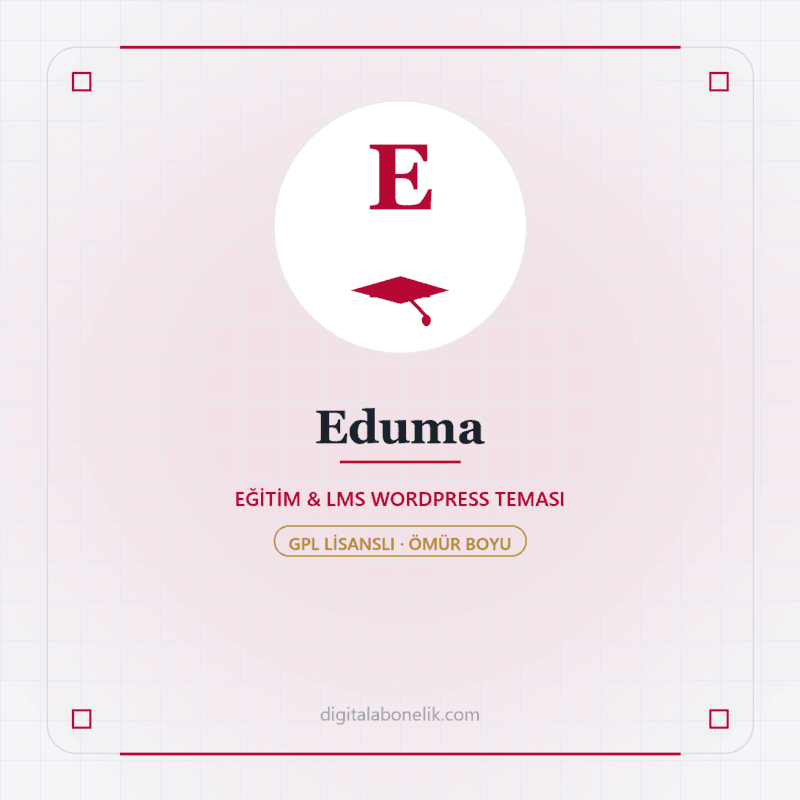 Eduma - DigitalAbonelik