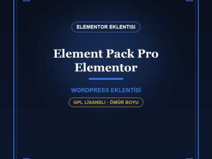 Element Pack Pro – Elementor için Kapsamlı Addon