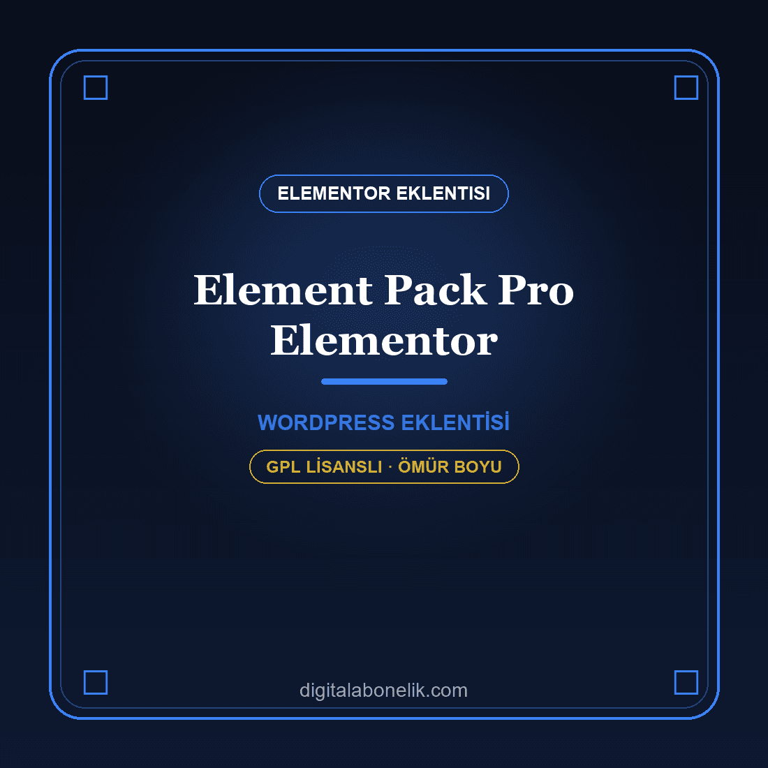 Element Pack Pro Elementor Element Pack Pro – Elementor için Kapsamlı Addon - Görsel 1