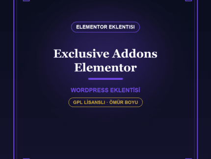 Exclusive Addons Pro – Elementor Genişletme Paketi