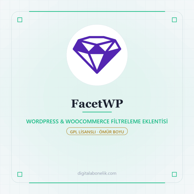 FacetWP - DigitalAbonelik