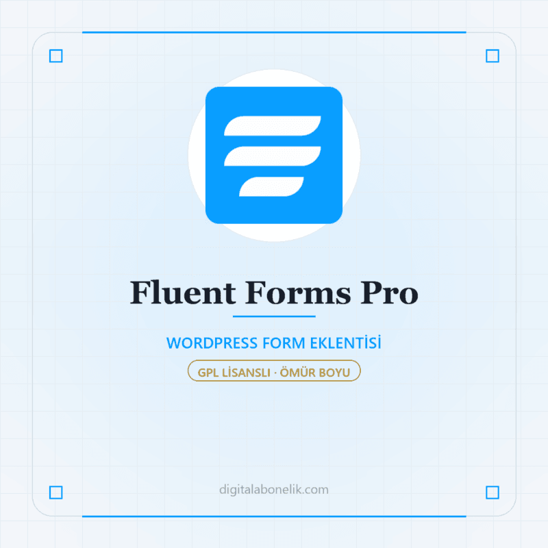 Fluent Forms Pro - DigitalAbonelik