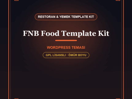 FNB Food – Restoran & Kafe Elementor Template Kit