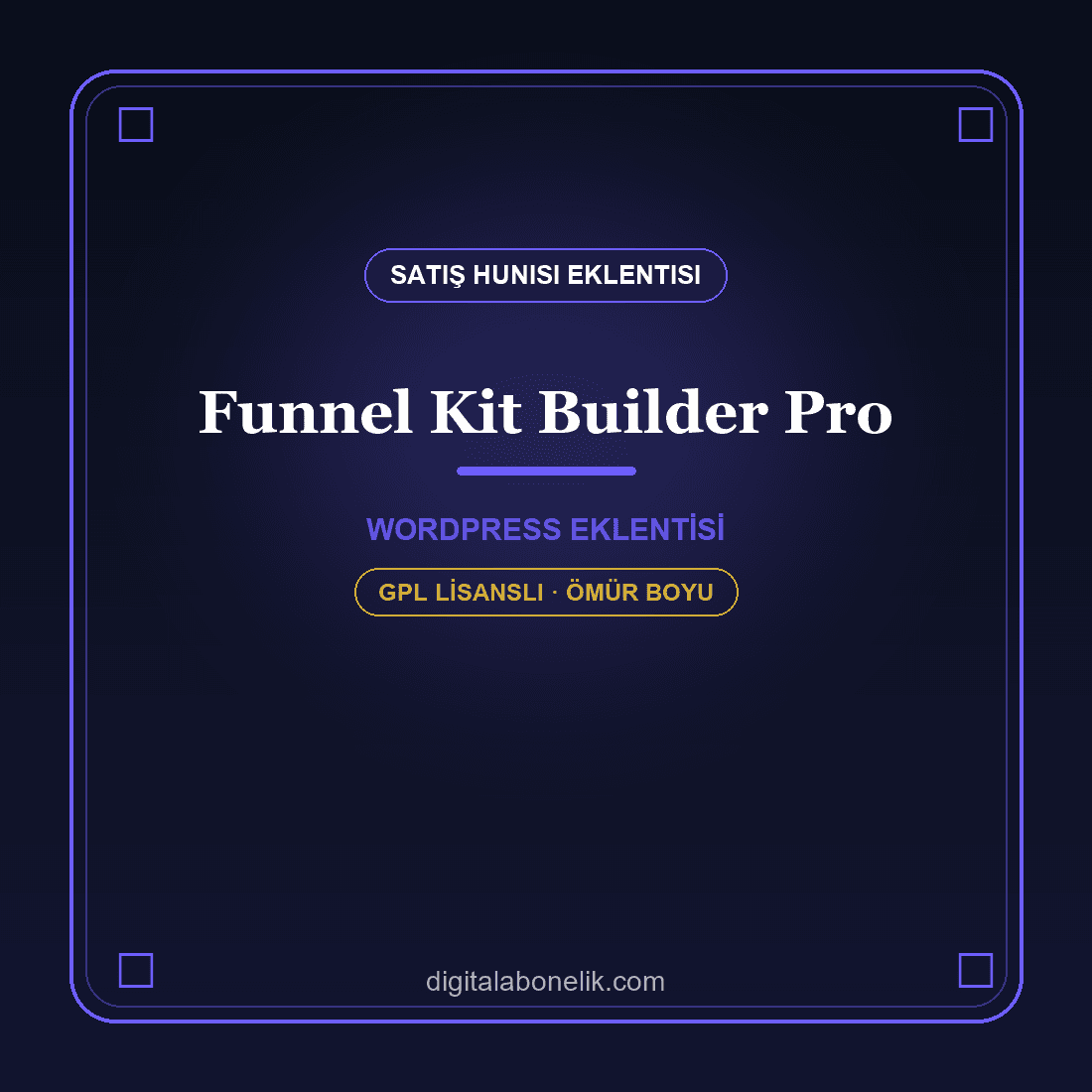 Funnel Kit Builder Pro FunnelKit Builder Pro – WooCommerce Satış Hunisi Eklentisi - Görsel 1