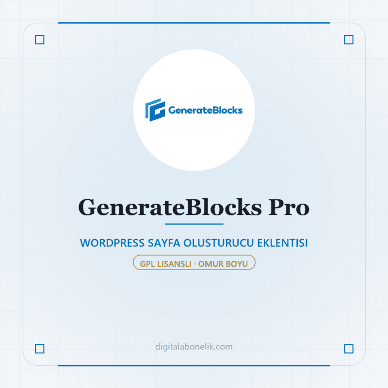 GenerateBlocks Pro - DigitalAbonelik