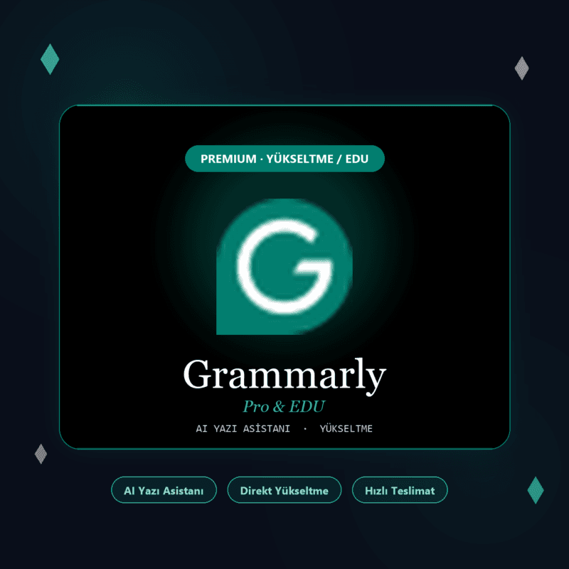 Grammarly Pro EDU - dogrudan yukseltme - DigitalAbonelik