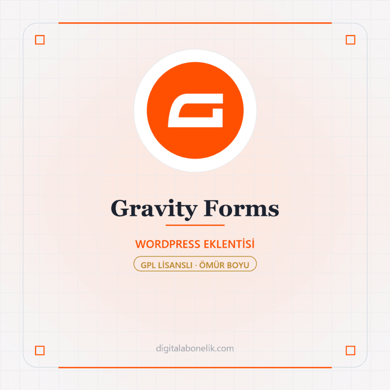Gravity Forms - DigitalAbonelik