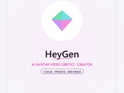HeyGen AI Creator Plan 1 Aylık - DigitalAbonelik
