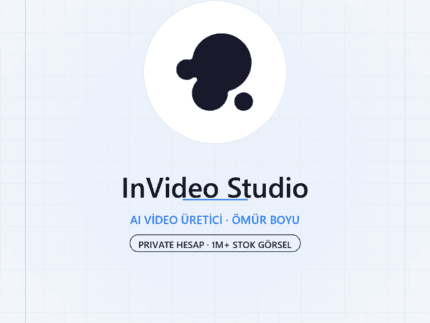 InVideo Studio Ömür Boyu Private Hesap - DigitalAbonelik