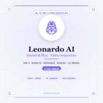 Leonardo AI Video Gen Essential Plan 8.500 Kredi - DigitalAbonelik