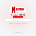 Netflix Premium 4K UHD Full Admin Hesap - DigitalAbonelik