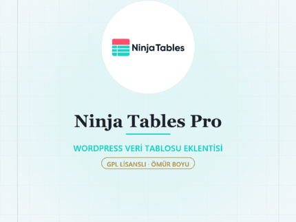 📊 Ninja Tables Pro - DigitalAbonelik