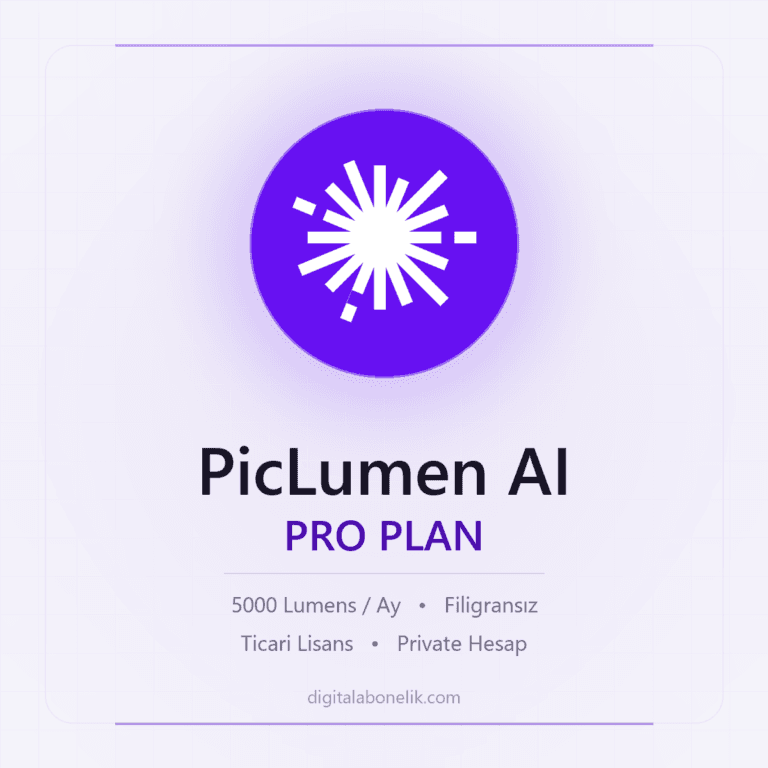 PicLumen AI Pro - 5000 Lumens - DigitalAbonelik