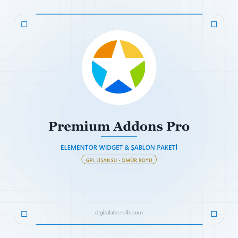 Premium Addons Pro - DigitalAbonelik