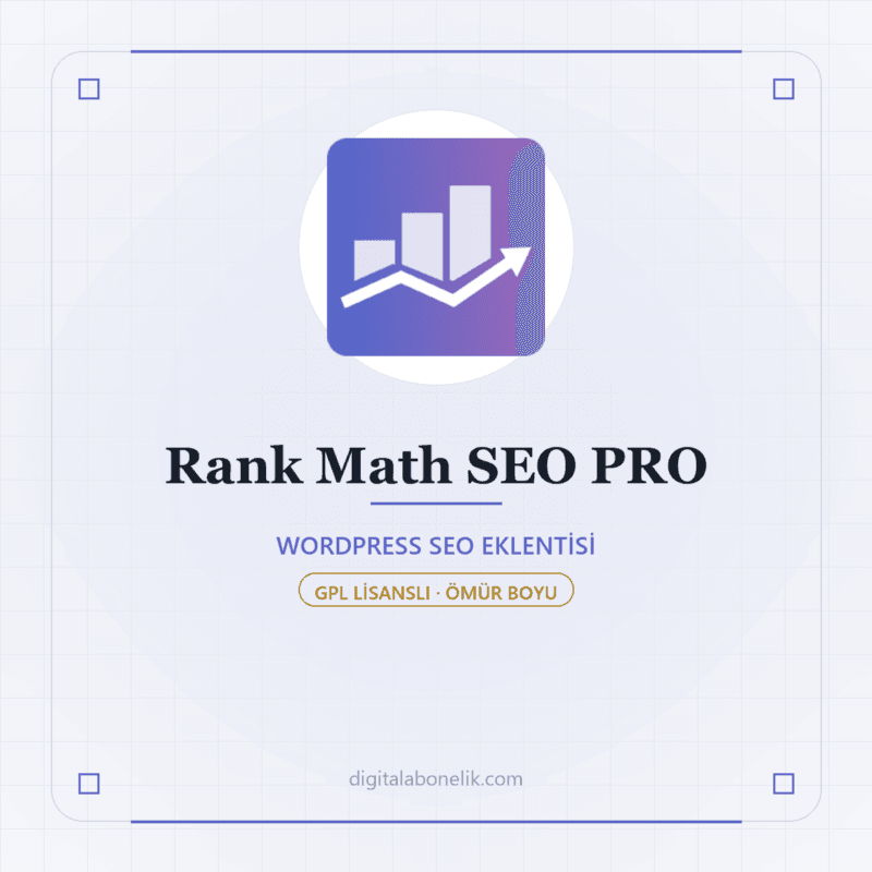 RankMath SEO PRO - DigitalAbonelik