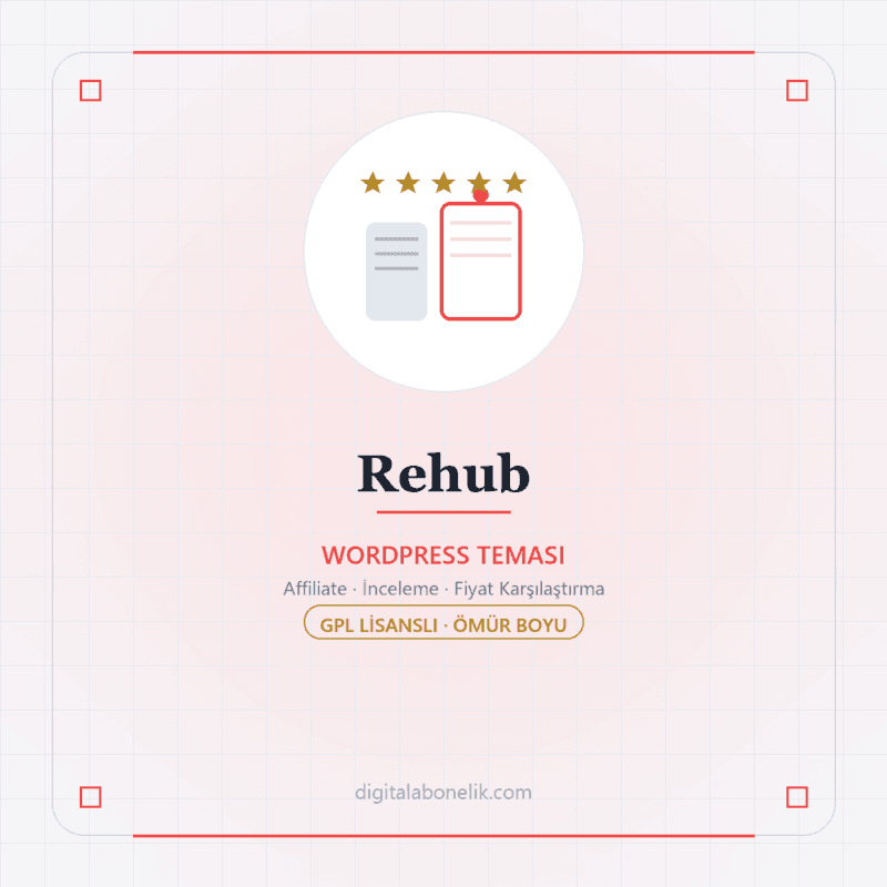 Rehub - DigitalAbonelik