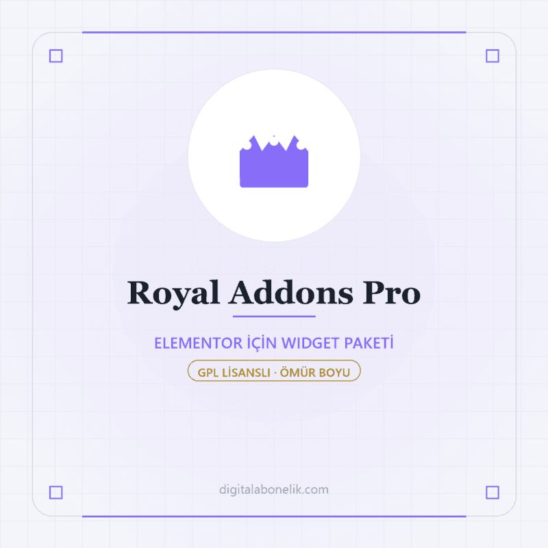 Royal Addons Pro - DigitalAbonelik