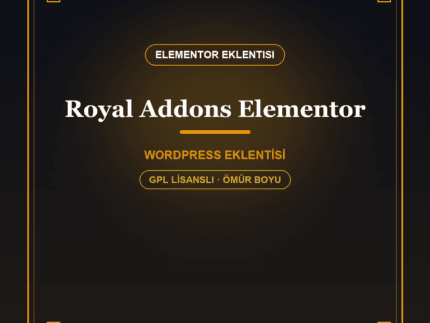 Royal Addons Pro – Elementor için Widget Paketi