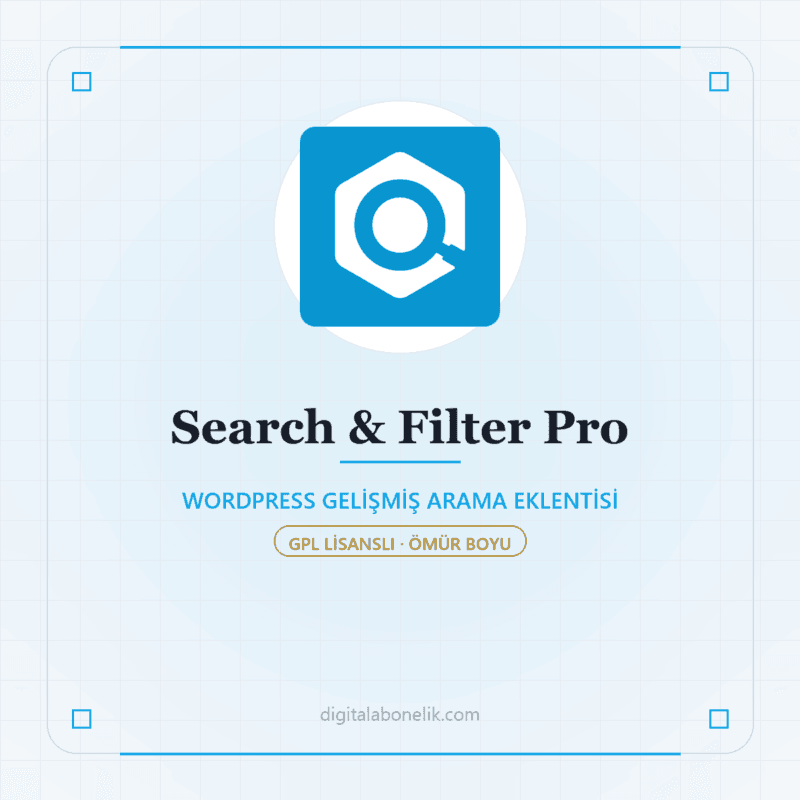 Search & Filter Pro - DigitalAbonelik