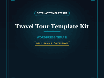 Travel Tour – Seyahat & Tur Elementor Template Kit