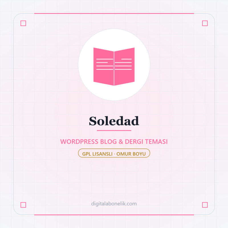 Soledad - DigitalAbonelik