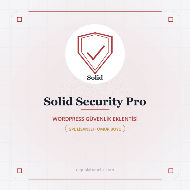 Solid Security Pro (iThemes) - DigitalAbonelik