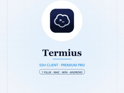 Termius Premium Pro SSH Client 1 Yıllık - DigitalAbonelik