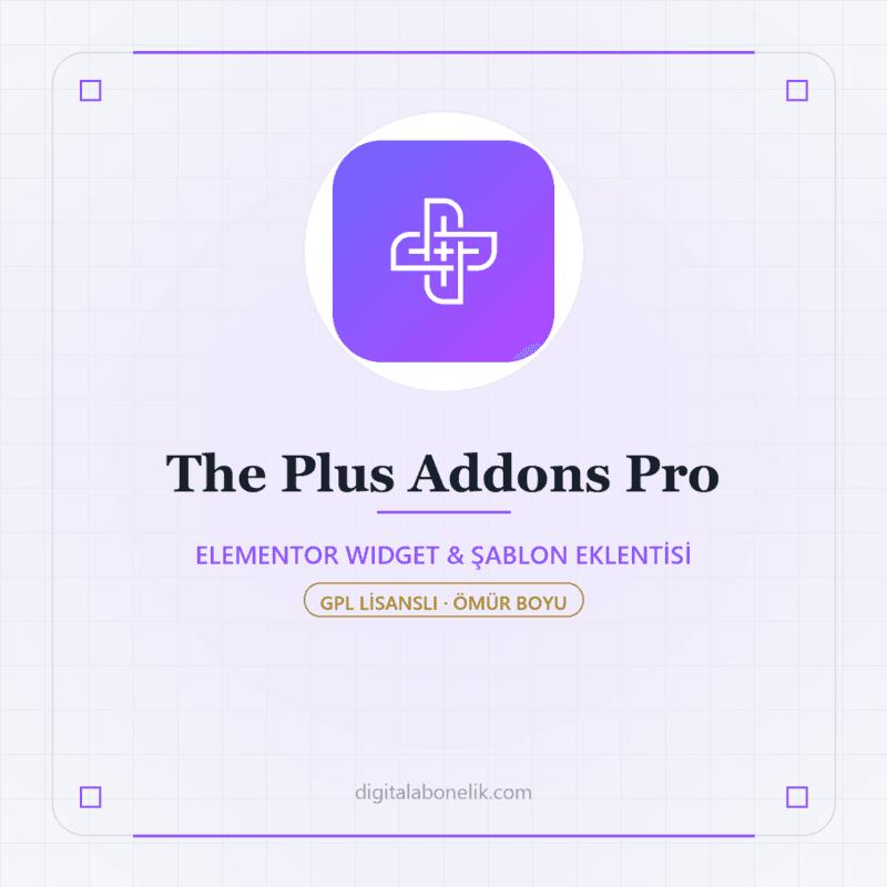 The Plus Addons Pro - DigitalAbonelik