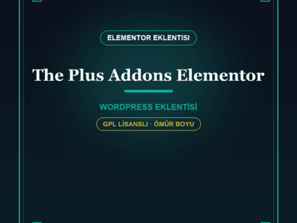 The Plus Addons Pro – Elementor Widget & Şablon Seti