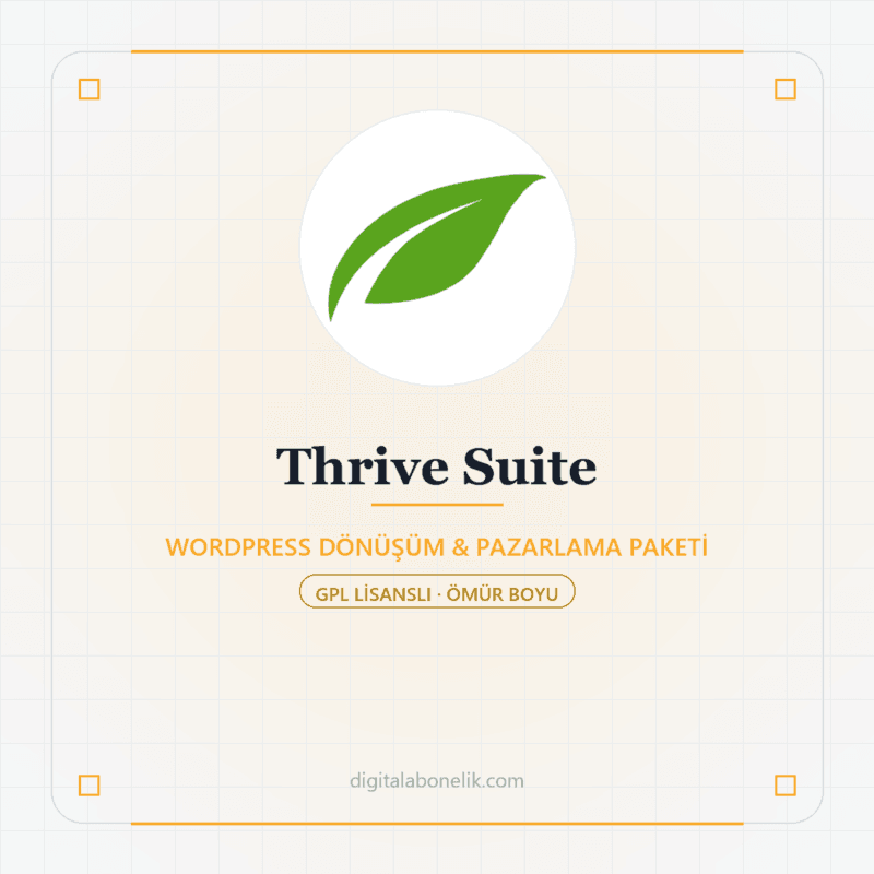 Thrive Suite - DigitalAbonelik