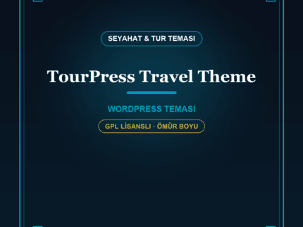 TourPress – Seyahat & Tur Rezervasyon WordPress Teması