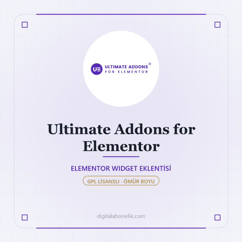 Ultimate Addons for Elementor - DigitalAbonelik