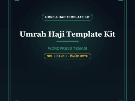Umrah Haji – Umre & Hac Seyahat Elementor Template Kit