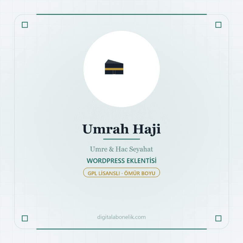 Umrah Haji - DigitalAbonelik
